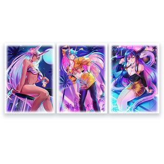 Miami Onis Holographic Sleeves (Set of 3 100ct JP/Standard)