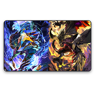 HUNTERS 1-Player Deluxe Rubber Playmat