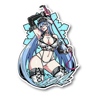 Ice Mistress 5in Holographic Vinyl Sticker