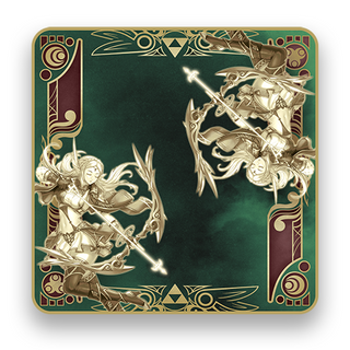 Goddess v2 - Kokiri Green 2-Player Cloth Playmat