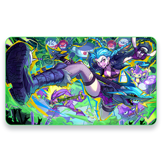 POKEZAUN - TOXIC - 1-Player Deluxe Rubber Playmat