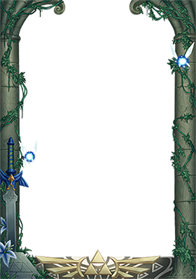 Goddess Bow Border Oversleeves (100ct JP/Standard)