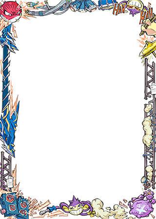 POKEZAUN Border Oversleeves (100ct JP/Standard)