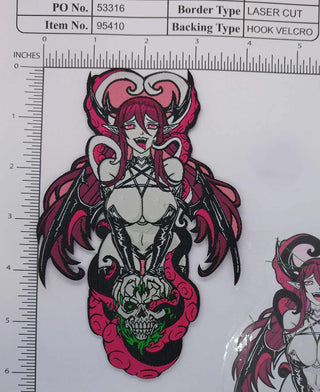 Eve of Agony 6in Woven Velcro Patches