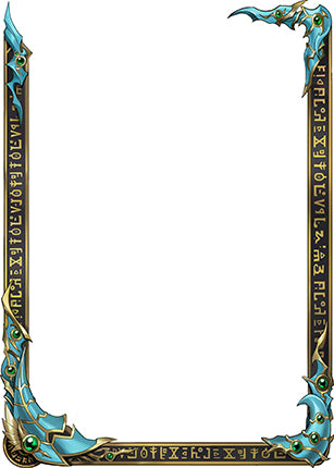 Magician Border Oversleeves (70ct - Fits over JP Sleeves)