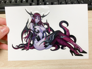 Raising Hell Eve 6in Weatherproof Transfer Sticker