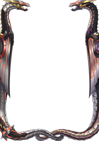 Infinite Nova Border Oversleeves (70ct - Fits over JP Sleeves)