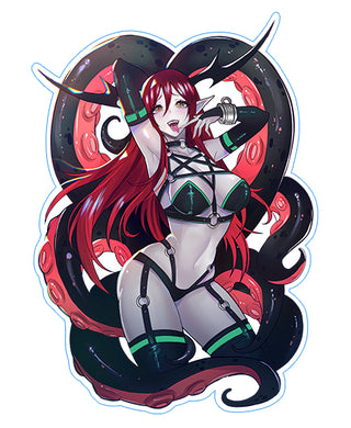 Raising Hell - Eve 5in Holographic Vinyl Sticker