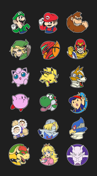 SMASH Puff Sticker Sheet