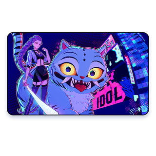 Demon Huntrix 1-Player Deluxe Rubber Playmat