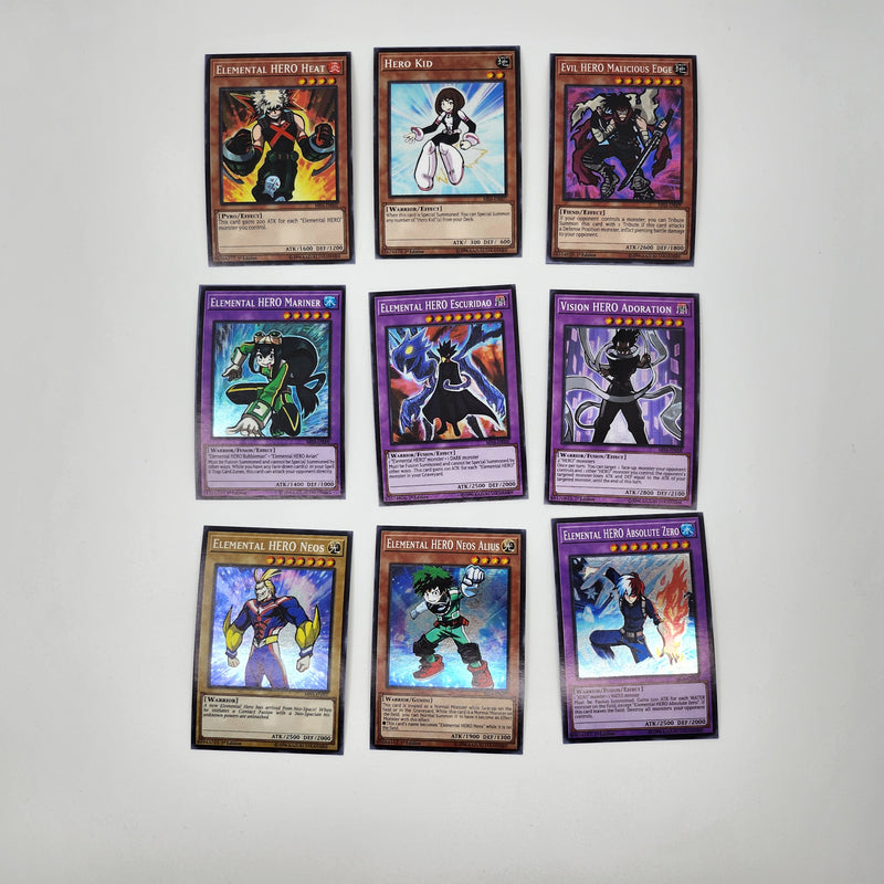 Full Set MHA Cut Oricas (Set of 9) (650 LP REWARD)