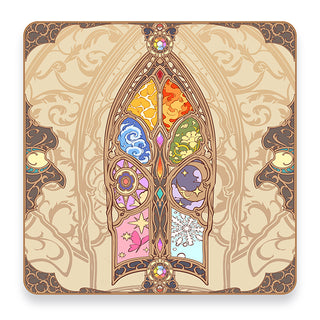 Prismatic Beasts 2-Player Cloth Playmat