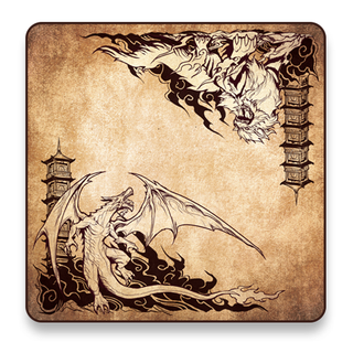 Burning Legends 2-Player Cloth Playmat