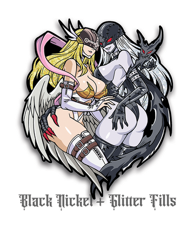 Angelic Virus 5in Enamel Pins + FREE Vinyl Sticker