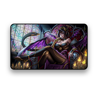 Demon Lord Lilith 1-Player Stitched Playmats (Rubber/Cloth Options)