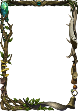 Druid Border Oversleeves (100ct JP/Standard)