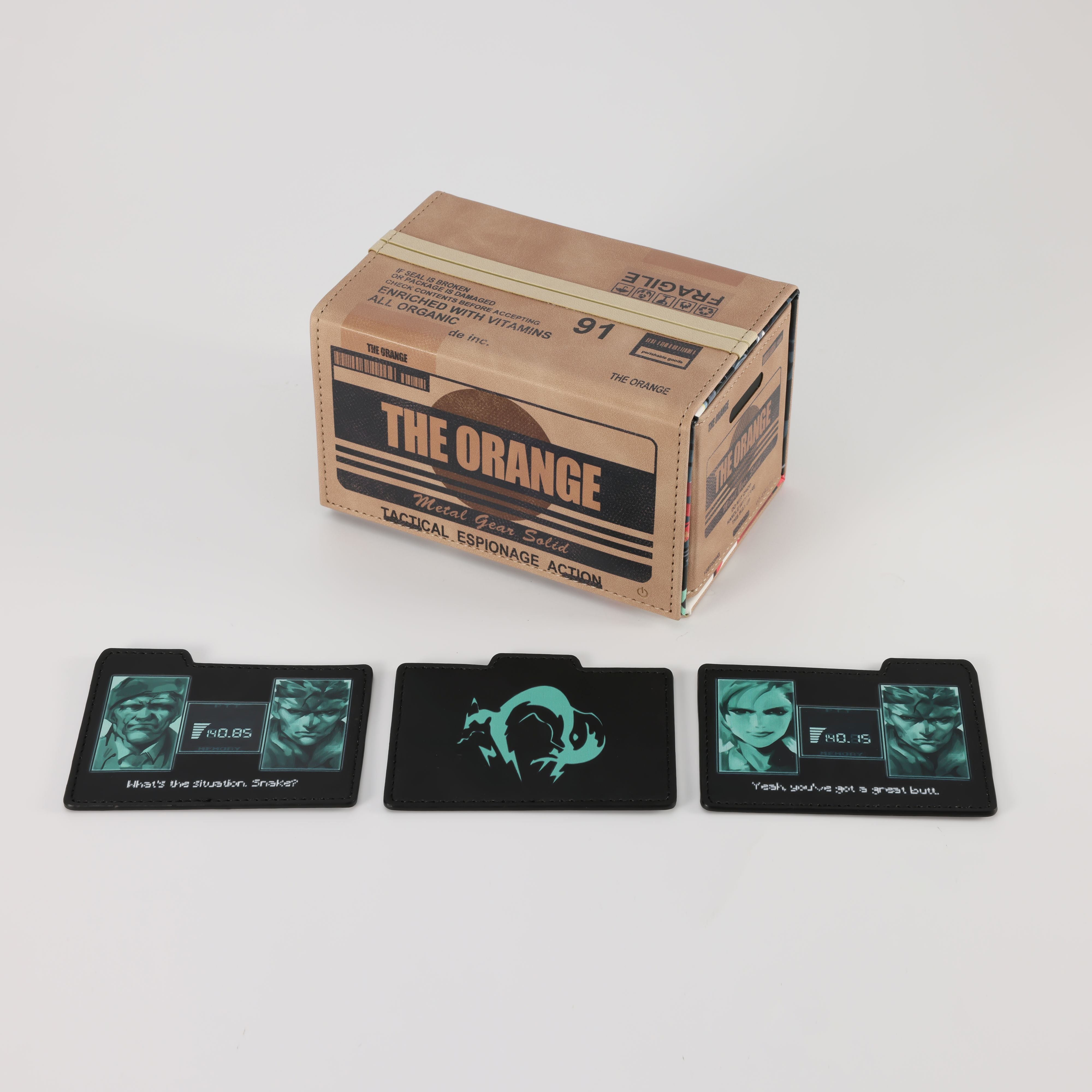 metal gear solid mtg SNAKEATER Dicewinder Deck Box – Mana Moon