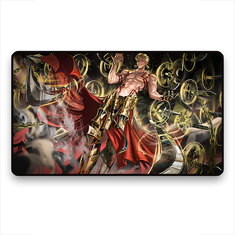 King of Heroes 1-Player Plush Hybrid Rubber Playmat