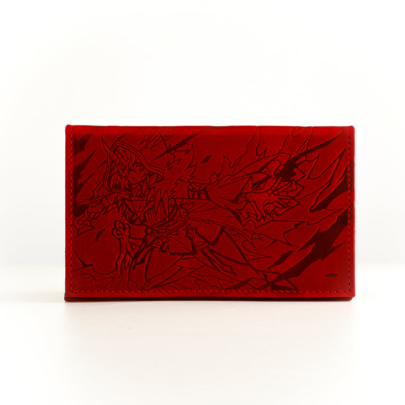 Red Belle - Crimson Curse - Genuine Leather Dicewinder Deck Box
