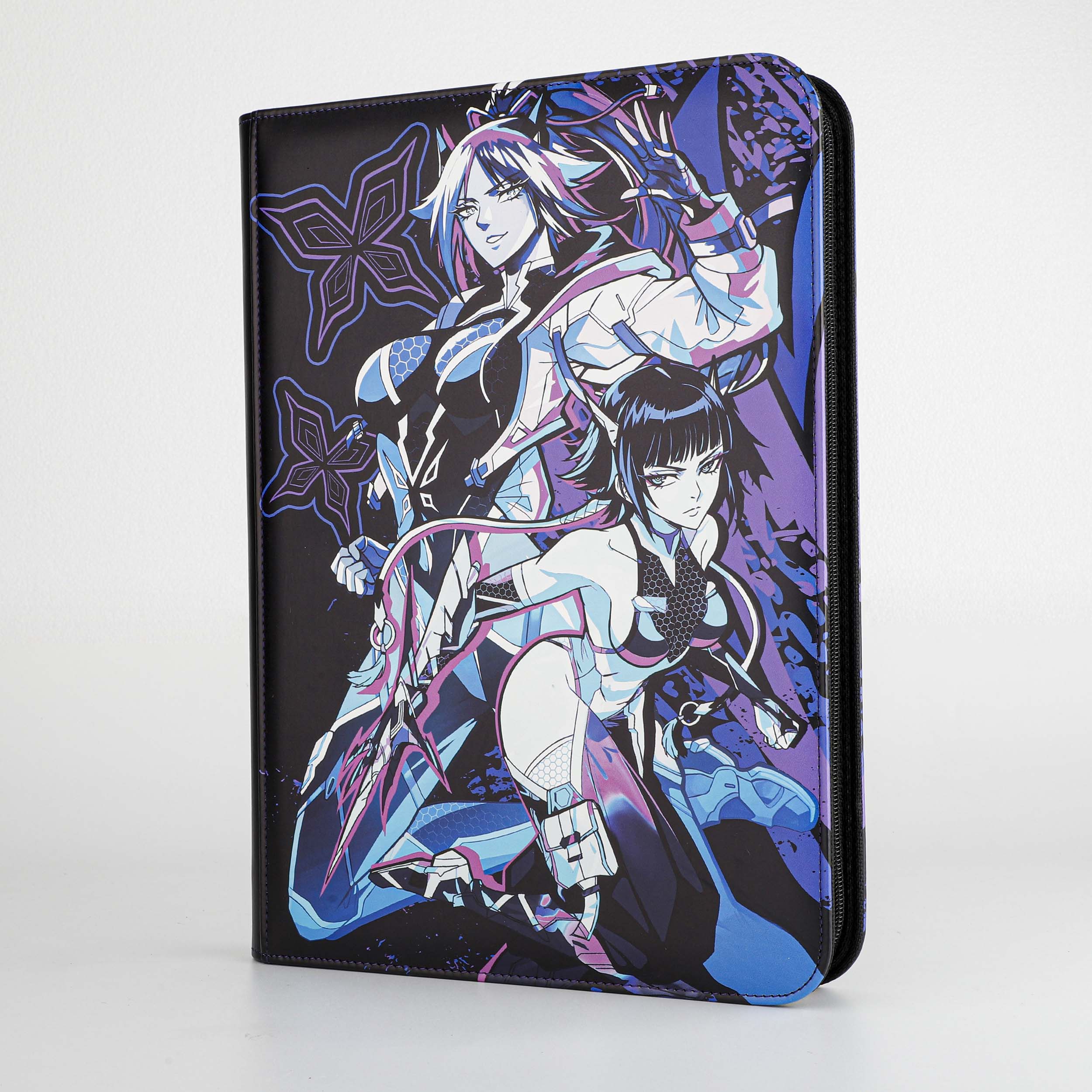 anime card binder Shinigami Tech 9-Pocket Trading Card Binder