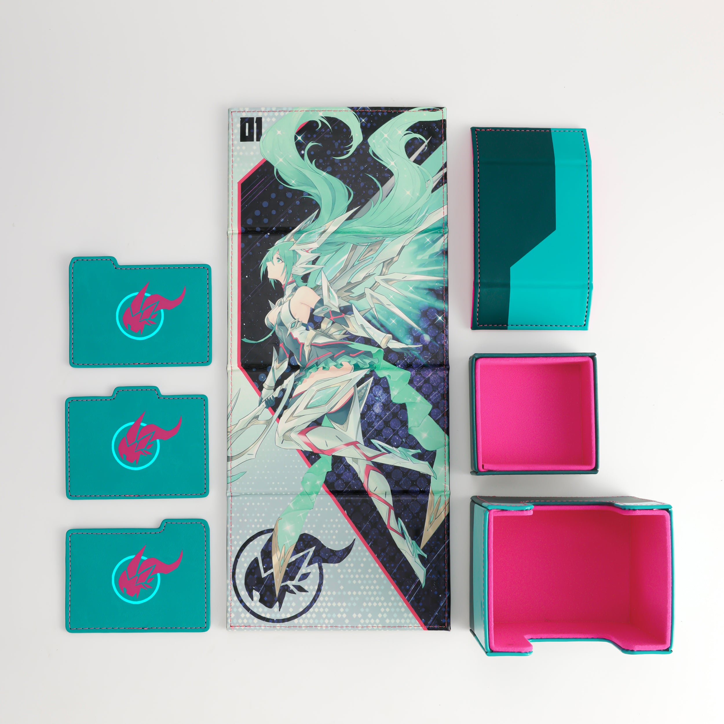 MIKU.EXE Dicewinder-X Deck Box – Mana Moon
