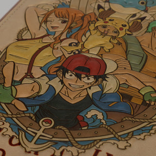 PokiPirate 4-Pocket Trading Card Album