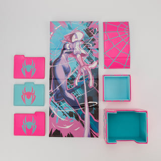 Webslingers - GWEN - Dicewinder-X Deck Box