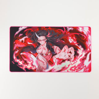 Kamado 1-Player Deluxe Foil Rubber Playmat v2 - WAVE 2
