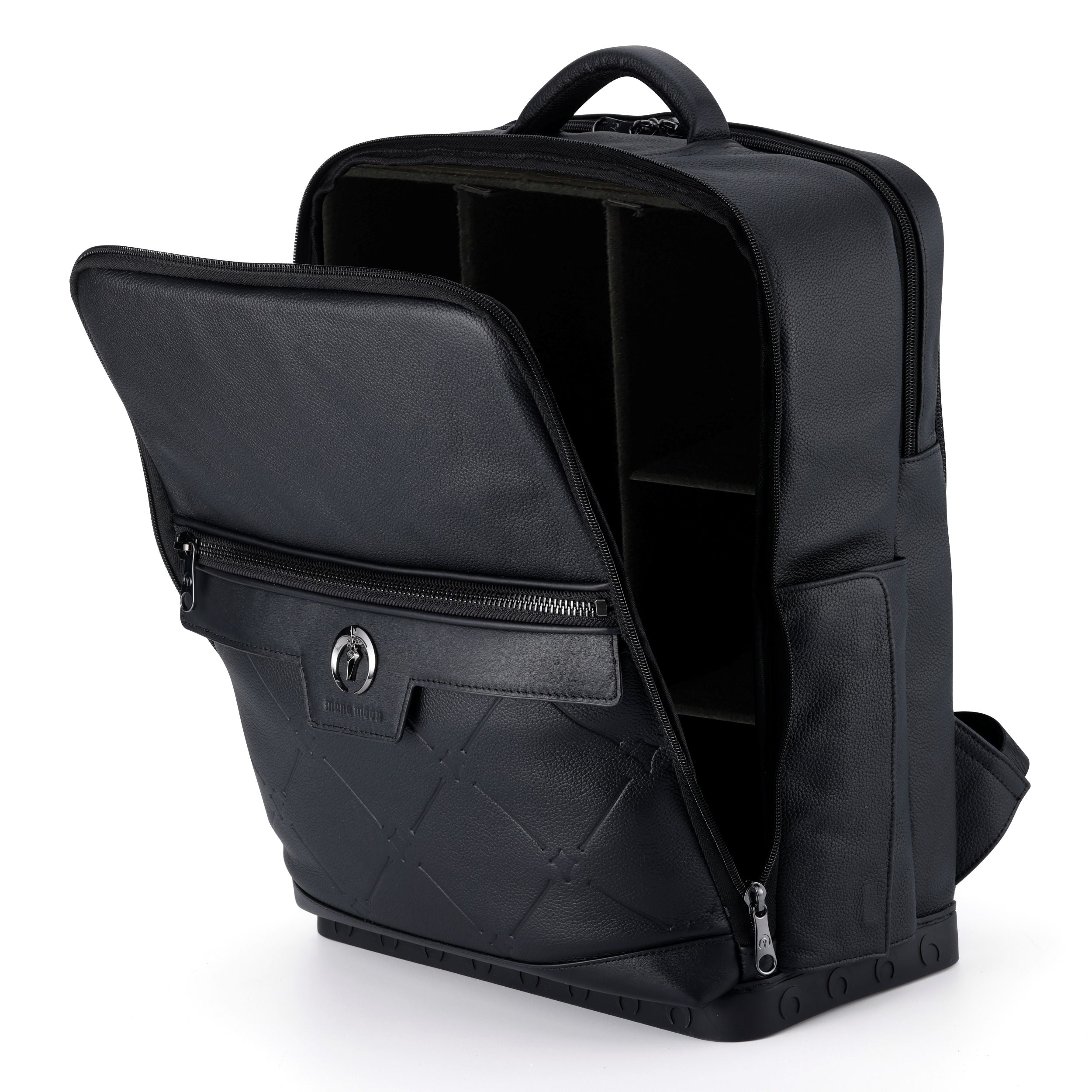 david naman leather backpack VERTEC v2