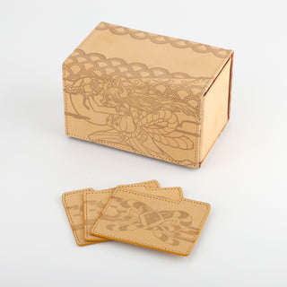 Oni v2 - Genuine Leather Dicewinder Deck Boxes