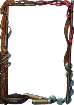Monk Border Oversleeves (100ct JP/Standard)