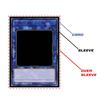 Digital Destiny Border Oversleeves (70ct - 2 Size Options)