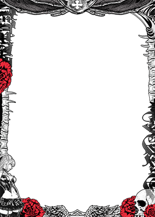 Shinigami Eyes Border Oversleeves (100ct JP/Standard)