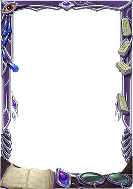 Warlock Border Oversleeves (100ct JP/Standard)