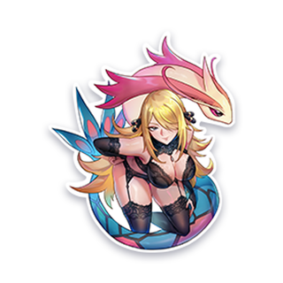 The Champion's Force 5in Holographic Vinyl Sticker