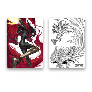 CRIMSON DIRGE Limited Metal Card