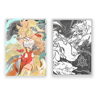 Ionian Champions - Foxfire - Limited Metal Card