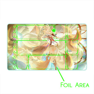 Foxfire 1-Player Deluxe Foil Rubber Playmat