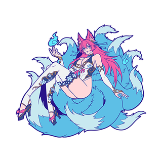 Kumiho 4in Glitter Enamel Pin