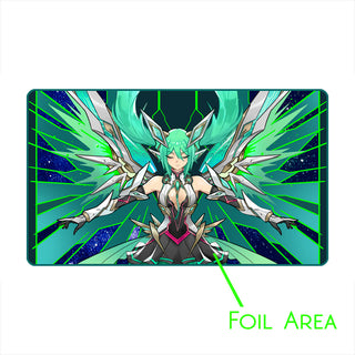 MIKU.EXE 1-Player Deluxe Foil Rubber Playmat
