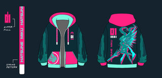 MIKU.EXE Zipper Hoodie