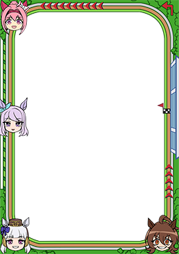 Pretty Derby Border Oversleeves (100ct JP/Standard)