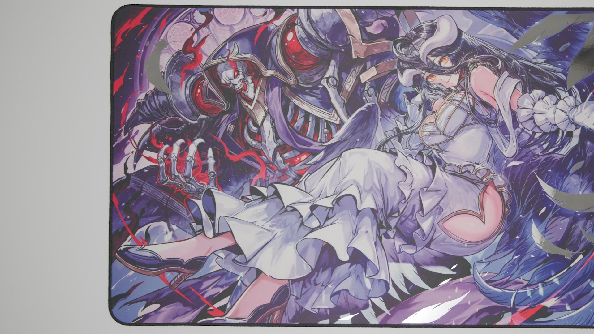 Fiend & Ivory 1-Player Deluxe Foil Rubber Playmat – Mana Moon