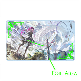 Rosenoir 1-Player Deluxe Foil Rubber Playmat