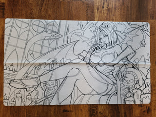 Limited VARIANT Grayscale/Lineart Cloth Playmats