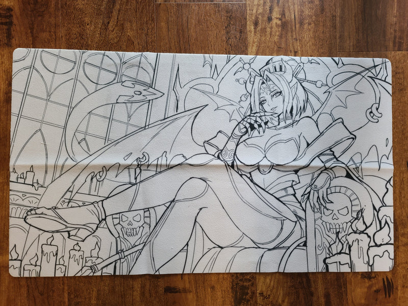 Limited VARIANT Grayscale/Lineart Cloth Playmats