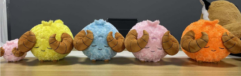 *RESERVATION ORDER* Goat Plushies - various sizes and colors!