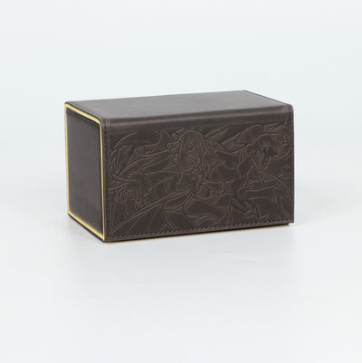 The Champion's Force Authentic Leather Dicewinder Deck Box (2 Color Options) + Free FC