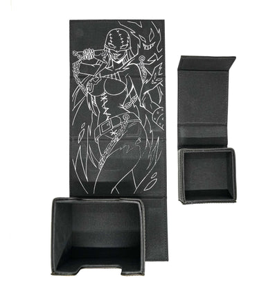 Fallen Angel Authentic Leather Dicewinder Deck Box
