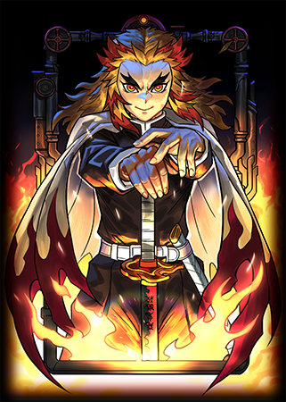 Flame Hashira Holographic Sleeves (70ct JP/Standard) – Mana Moon